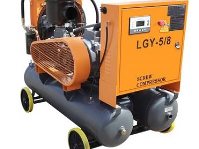 LGY双罐移动式螺杆空压机